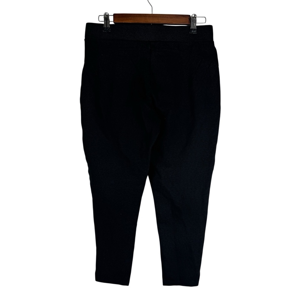 Maze Collection Cropped Skinny Capri Pants Women's Large Black‎ - Picture 2 of 6